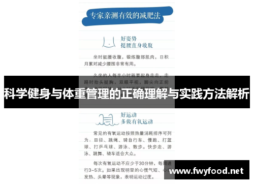 科学健身与体重管理的正确理解与实践方法解析